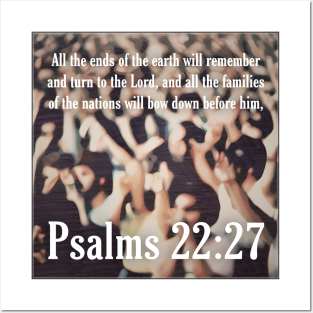 Psalms 22:27 Posters and Art